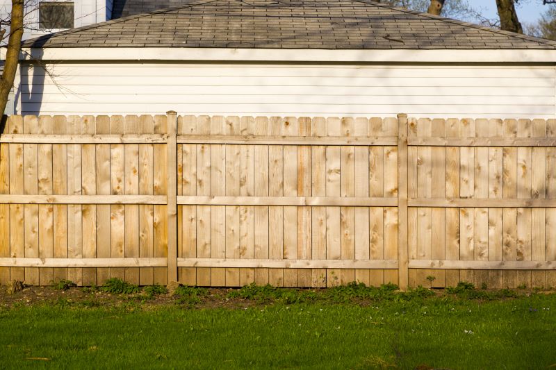 Backyard Fence Installation