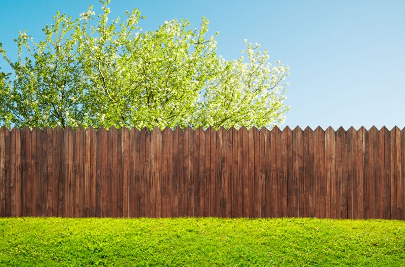 Backyard Fence Installation