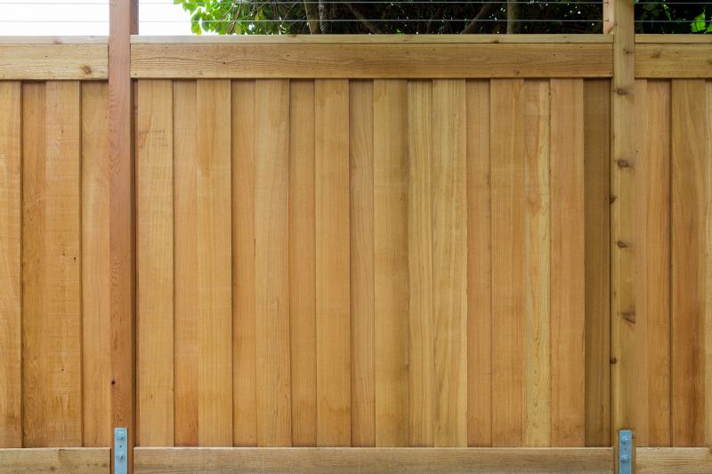 Backyard Fence Installation