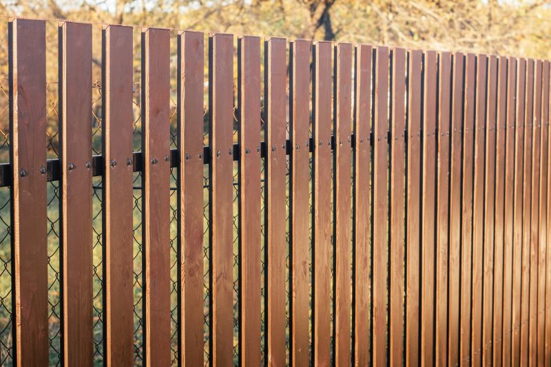 Backyard Fence Installation