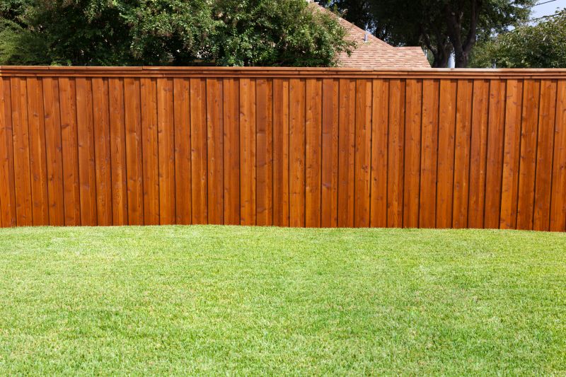 Backyard Fence Installation